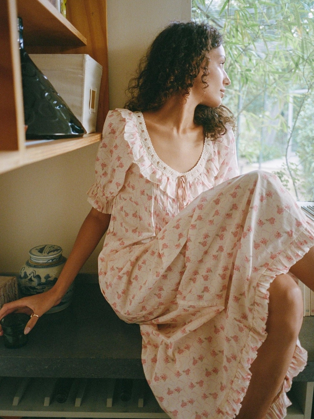 Christy Dawn Inez Dress In Blush Bouquet - Picture 5 of 10